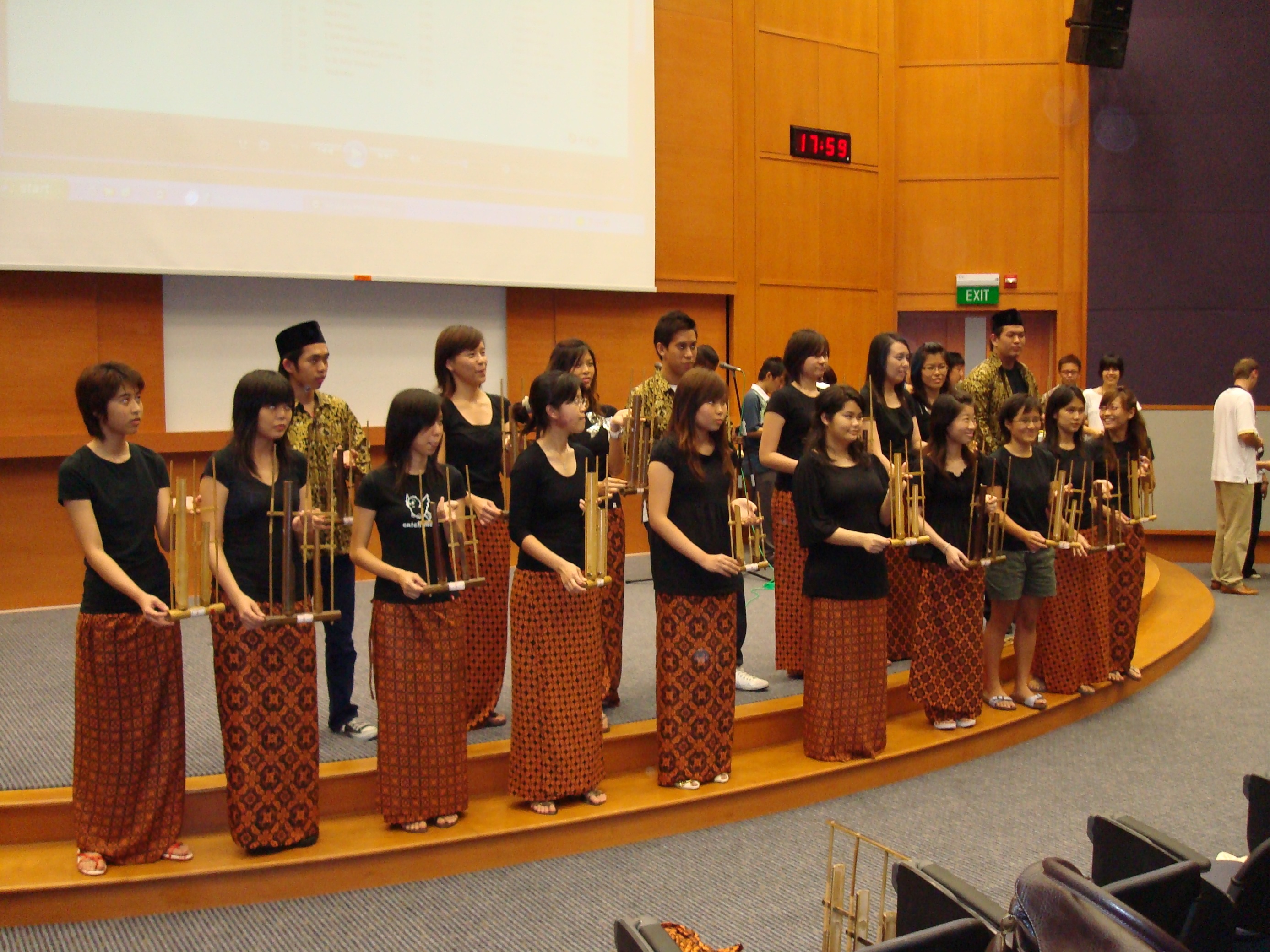 The Angklung Performance